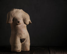 Load image into Gallery viewer, "Sylvia" Hand-Sculpted Body Table Lamp