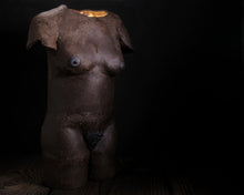 Load image into Gallery viewer, "Marsha" Hand-Sculpted Body Table Lamp