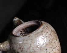 Load image into Gallery viewer, "The Old Mill" Teapot w/ Driftwood Side Handle & Brass Shavings