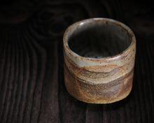 Load image into Gallery viewer, "Grassland Vista" Handmade Kurinuki Stoneware Teacup