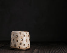 Load image into Gallery viewer, "Harvest Moon" Handmade Kurinuki Stoneware Teacup