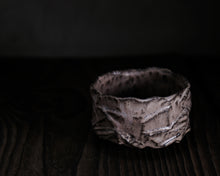 Load image into Gallery viewer, "Tuesday's Tumbleweed" Handmade Kurinuki Faceted Stoneware Tea Bowl