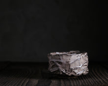 Load image into Gallery viewer, "Tuesday's Tumbleweed" Handmade Kurinuki Faceted Stoneware Tea Bowl