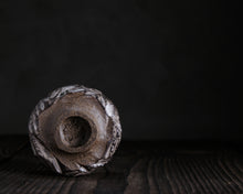 Load image into Gallery viewer, "Tuesday's Tumbleweed" Handmade Kurinuki Faceted Stoneware Tea Bowl