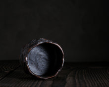 Load image into Gallery viewer, "Mushroom Patch" Handmade Kurinuki Faceted Stoneware Tea Bowl