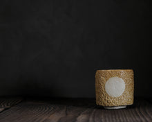 Load image into Gallery viewer, "Eclipse of Summer" Handmade Kurinuki Stoneware Teacup