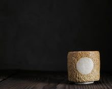 Load image into Gallery viewer, "Eclipse of Summer" Handmade Kurinuki Stoneware Teacup