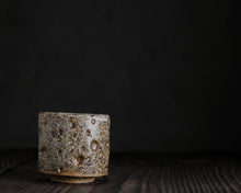 Load image into Gallery viewer, "The Waning Crescent" Handmade Kurinuki Stoneware Teacup