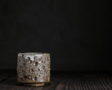 Load image into Gallery viewer, "The Waning Crescent" Handmade Kurinuki Stoneware Teacup