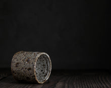 Load image into Gallery viewer, "The Waning Crescent" Handmade Kurinuki Stoneware Teacup