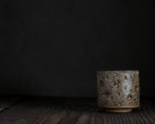 Load image into Gallery viewer, "The Waning Crescent" Handmade Kurinuki Stoneware Teacup