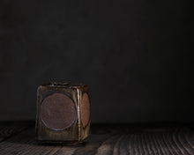 Load image into Gallery viewer, "Sisters of The Moon" Handmade Kurinuki Square Stoneware Teacup