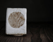 Load image into Gallery viewer, "September Sundown" Handmade Kurinuki Square Stoneware Teacup