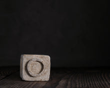 Load image into Gallery viewer, "September Sundown" Handmade Kurinuki Square Stoneware Teacup