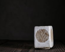 Load image into Gallery viewer, "September Sundown" Handmade Kurinuki Square Stoneware Teacup