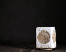 Load image into Gallery viewer, "September Sundown" Handmade Kurinuki Square Stoneware Teacup