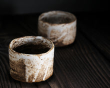 Load image into Gallery viewer, "Dockside at Dusk" Handmade Kurinuki Stoneware Tea Bowl