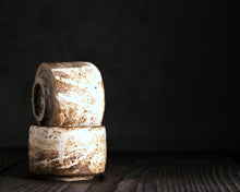 Load image into Gallery viewer, "Dockside at Dusk" Handmade Kurinuki Stoneware Tea Bowl