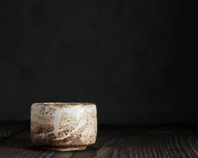 Load image into Gallery viewer, "Dockside at Dusk" Handmade Kurinuki Stoneware Tea Bowl