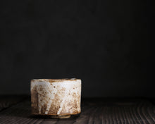 Load image into Gallery viewer, "Dockside at Dusk" Handmade Kurinuki Stoneware Tea Bowl