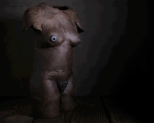 Load image into Gallery viewer, "Marsha" Hand-Sculpted Body Table Lamp