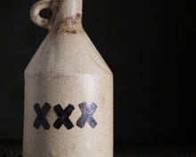 Load image into Gallery viewer, "Pappy's Corn Squeezin'" Handmade Ceramic Jug w/ Cork Stopper & XXX