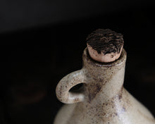Load image into Gallery viewer, "Pappy's Corn Squeezin'" Handmade Ceramic Jug w/ Cork Stopper & XXX