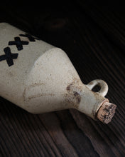 Load image into Gallery viewer, "Pappy's Corn Squeezin'" Handmade Ceramic Jug w/ Cork Stopper & XXX