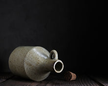 Load image into Gallery viewer, "Sunday Mornin'" Handmade Ceramic Jug w/ Cork Stopper