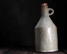 Load image into Gallery viewer, "Sunday Mornin'" Handmade Ceramic Jug w/ Cork Stopper