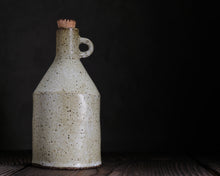 Load image into Gallery viewer, "Sunday Mornin'" Handmade Ceramic Jug w/ Cork Stopper
