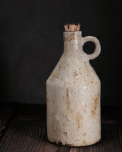 Load image into Gallery viewer, "Spanish Moss" Handmade Ceramic Jug w/ Cork Stopper