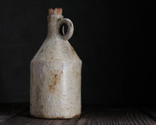 Load image into Gallery viewer, "Spanish Moss" Handmade Ceramic Jug w/ Cork Stopper