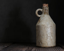 Load image into Gallery viewer, "Spanish Moss" Handmade Ceramic Jug w/ Cork Stopper