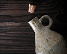 Load image into Gallery viewer, "Spanish Moss" Handmade Ceramic Jug w/ Cork Stopper