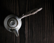 Load image into Gallery viewer, "The Hillside Pasture" Teapot w/ Driftwood Side Handle