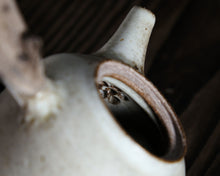 Load image into Gallery viewer, "The Hillside Pasture" Teapot w/ Driftwood Side Handle