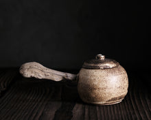 Load image into Gallery viewer, "Weekend Hootenany" Teapot w/ Driftwood Side Handle
