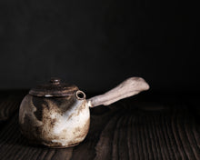 Load image into Gallery viewer, "Weekend Hootenany" Teapot w/ Driftwood Side Handle