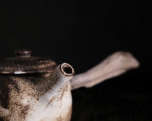 Load image into Gallery viewer, "Weekend Hootenany" Teapot w/ Driftwood Side Handle