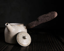 Load image into Gallery viewer, "January Jubilee" Teapot w/ Driftwood Side Handle