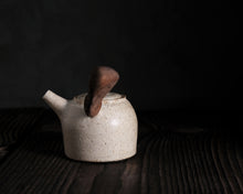 Load image into Gallery viewer, "January Jubilee" Teapot w/ Driftwood Side Handle