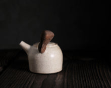 Load image into Gallery viewer, "January Jubilee" Teapot w/ Driftwood Side Handle