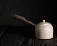 Load image into Gallery viewer, "January Jubilee" Teapot w/ Driftwood Side Handle