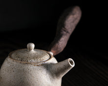 Load image into Gallery viewer, "January Jubilee" Teapot w/ Driftwood Side Handle