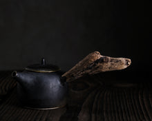 Load image into Gallery viewer, "Moonbeam Meadow" Teapot w/ Driftwood Side Handle