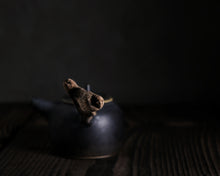 Load image into Gallery viewer, "Moonbeam Meadow" Teapot w/ Driftwood Side Handle