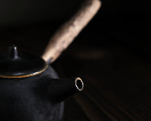 Load image into Gallery viewer, "Moonbeam Meadow" Teapot w/ Driftwood Side Handle