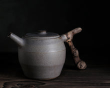 Load image into Gallery viewer, "Days Gone By" Teapot w/ Driftwood Rear Handle