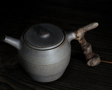 Load image into Gallery viewer, "Days Gone By" Teapot w/ Driftwood Rear Handle